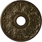 Ekena Millwork Apollo Ceiling Medallion (Fits Canopies up to 5 5/8"), 16 1/2"OD x 3 5/8"ID x 1 1/8"P, Brass CM16APBRS - alternate 1